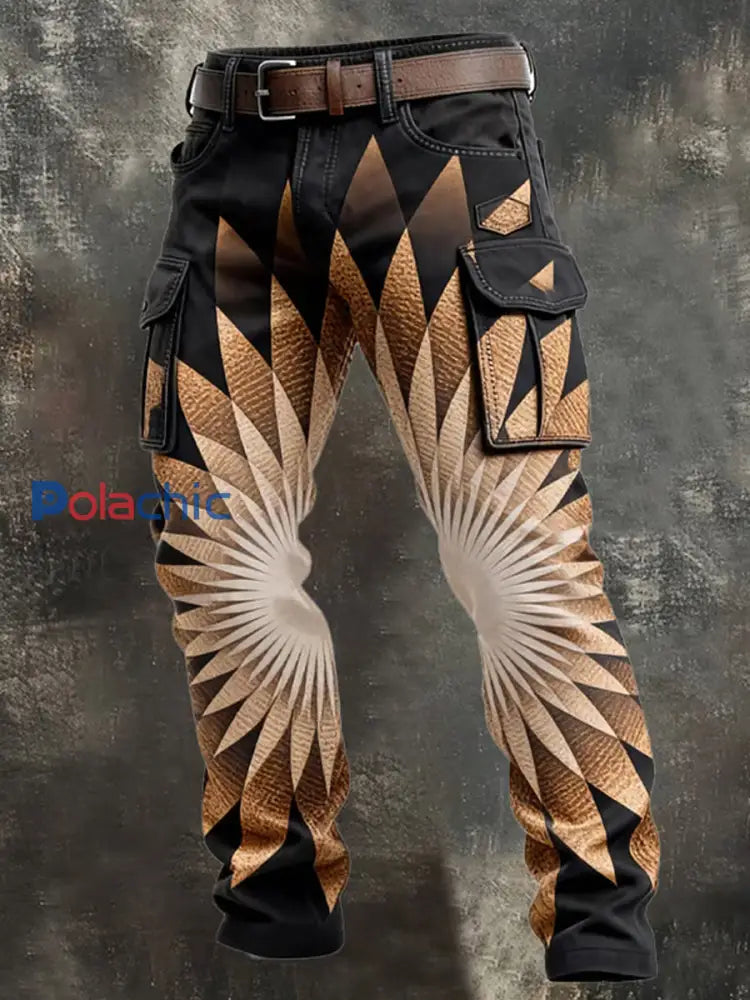 Pantalon de travail décontracté de style d’affaires rétro pour hommes A / S