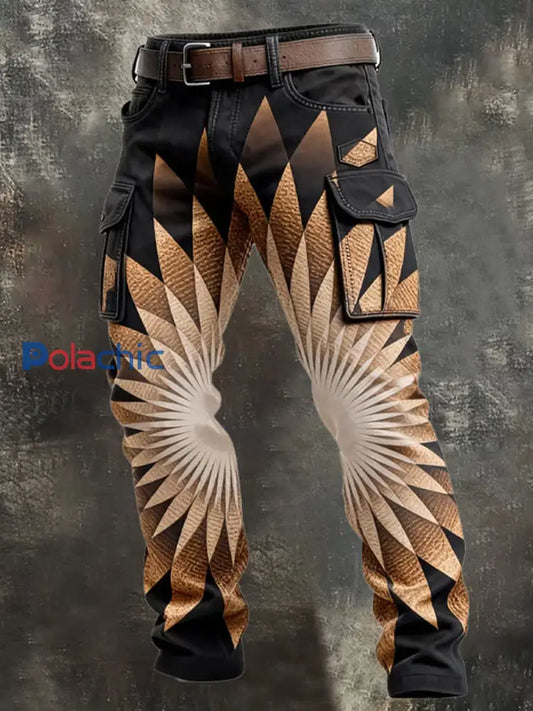 Pantalon de travail décontracté de style d’affaires rétro pour hommes A / S