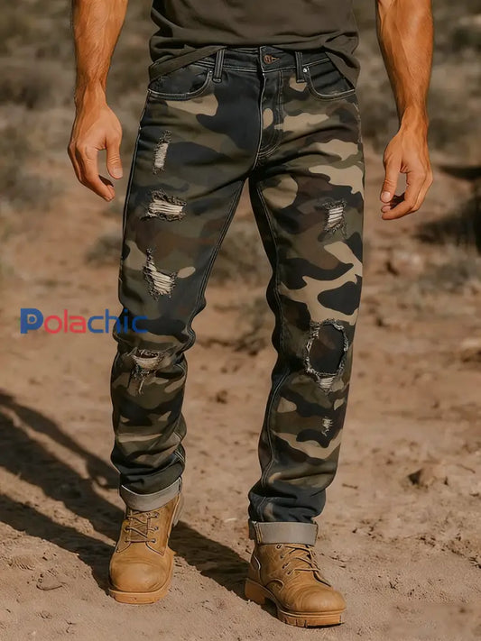 Pantalon de travail décontracté de style d’affaires rétro pour hommes S