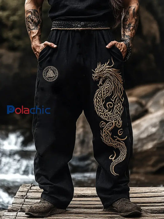 Pantalon Viking Homme Noir / S
