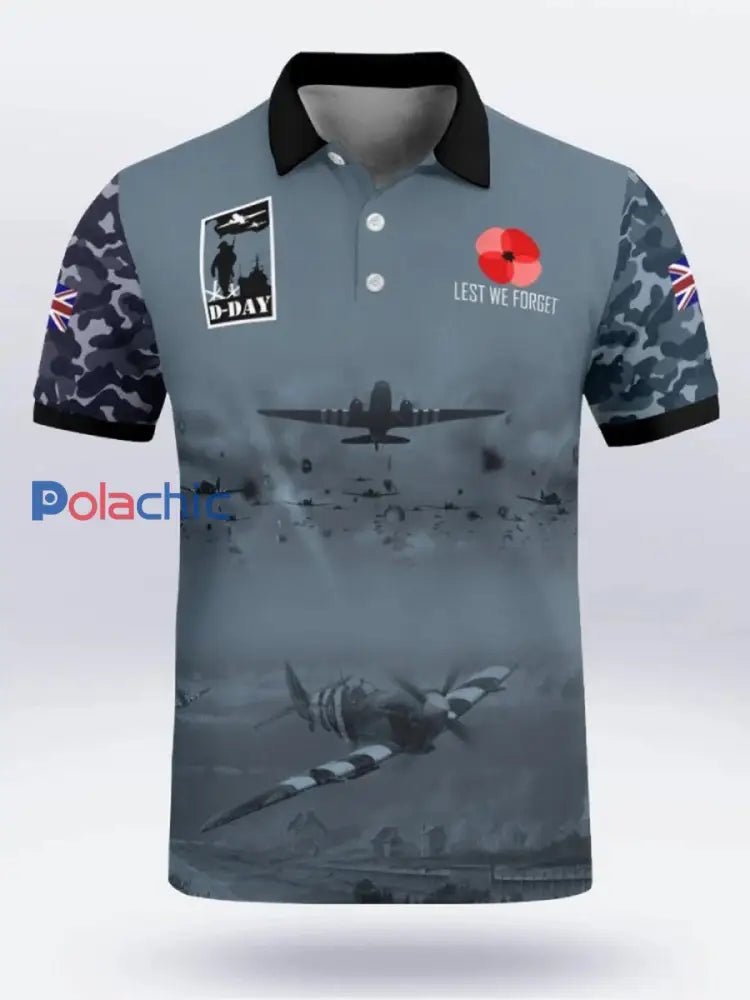 Polo à manches courtes D-DAY 81ST ANNIVERSARY pour homme