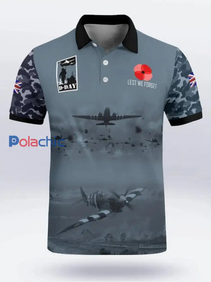 Polo à manches courtes D-DAY 81ST ANNIVERSARY pour homme