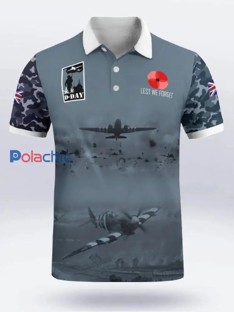 Polo à manches courtes D-DAY 81ST ANNIVERSARY pour homme