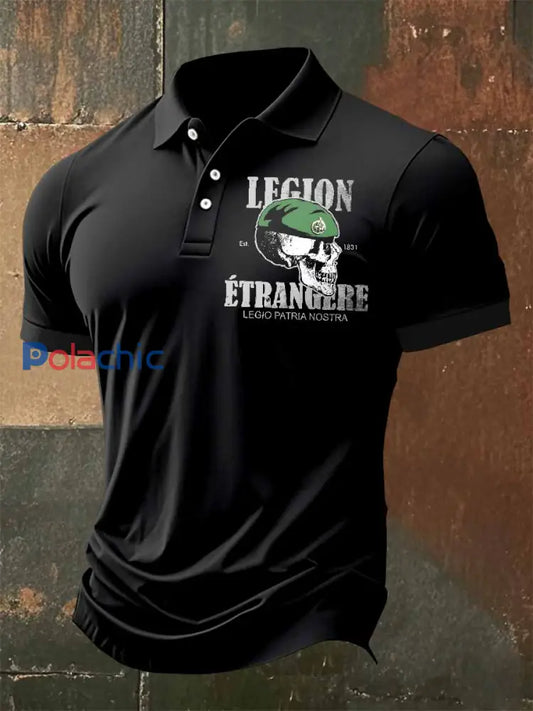 Polo À Manches Courtes Pour Homme De La Légion Étrangère Française comme image / S