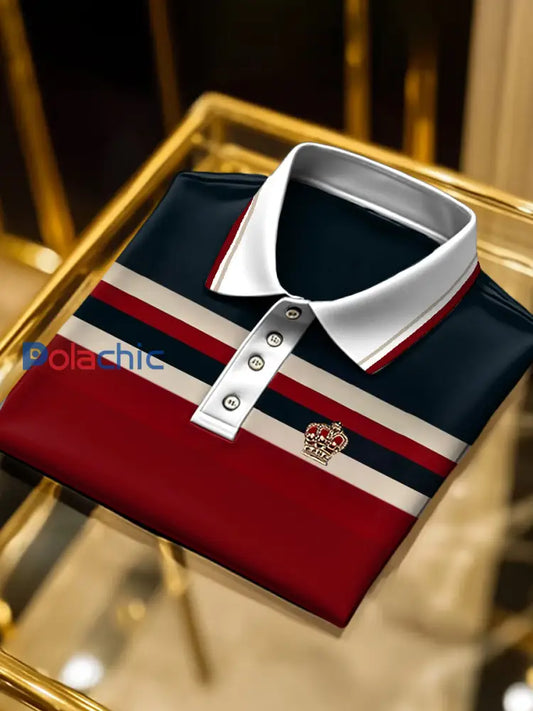 Polo à rayures Vintage Minimalist Homme Multicolore / S