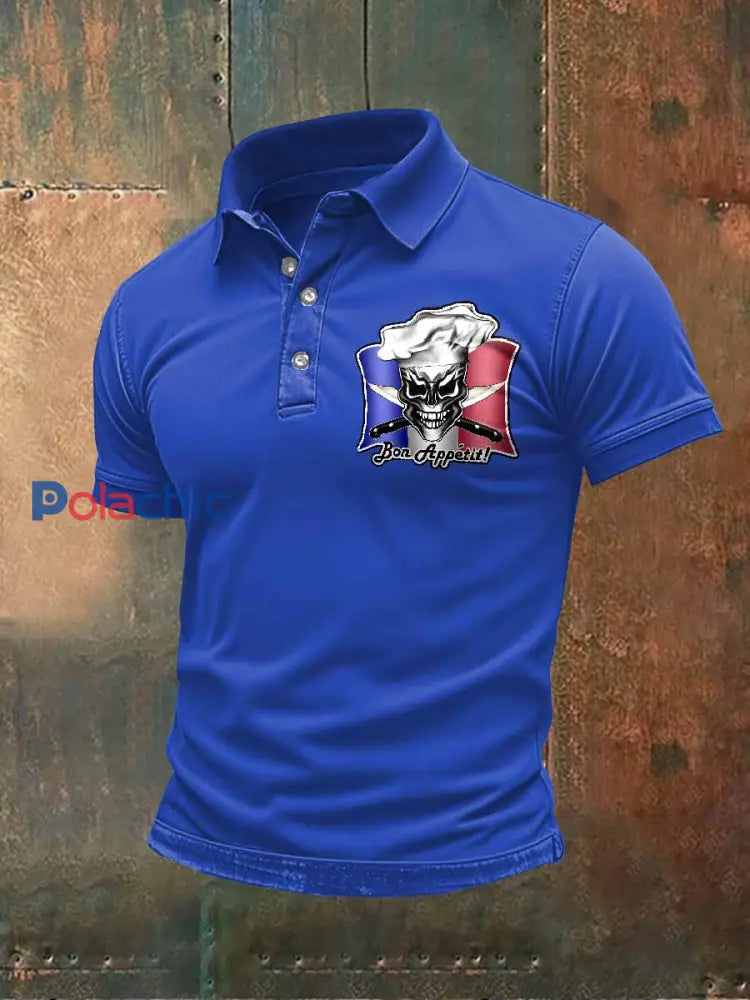 Polo Décontracté Vintage De Chef English comme image / S