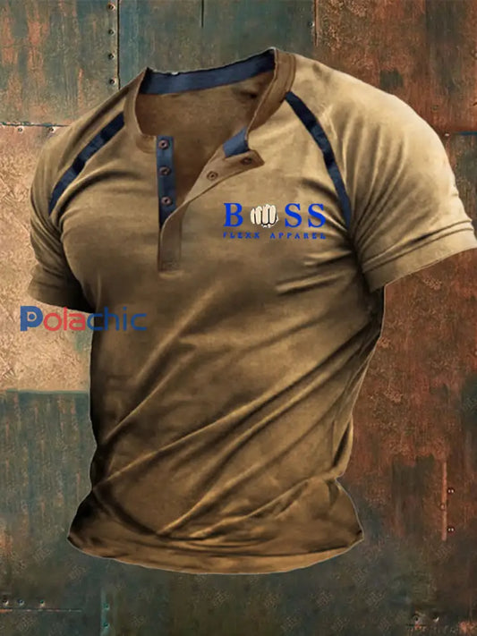 Polo décontracté Vintage Holiday Business pour hommes A / S