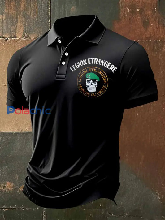 Polo Homme Vintage Régiment Étranger Français comme image / S