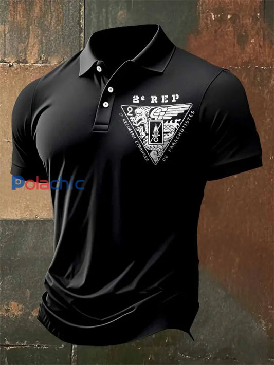 Polo Homme Vintage Régiment Étranger Français comme image / S