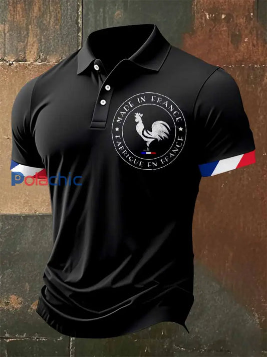 Polo Imprimé Pour Homme comme image / S