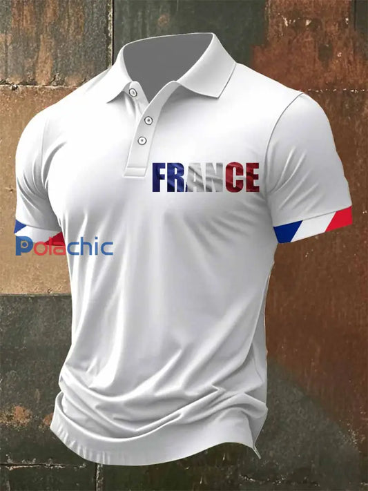 Polo Imprimé Pour Homme comme image / S