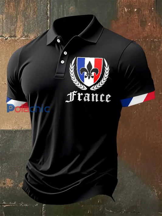 Polo Imprimé Pour Homme comme image / S
