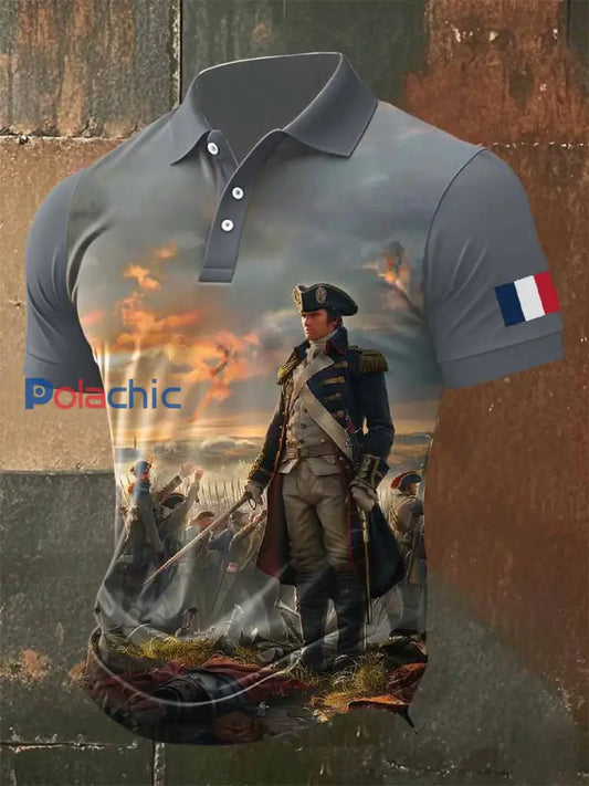 Polo Napoleon Vintage Pour Hommes comme image / S