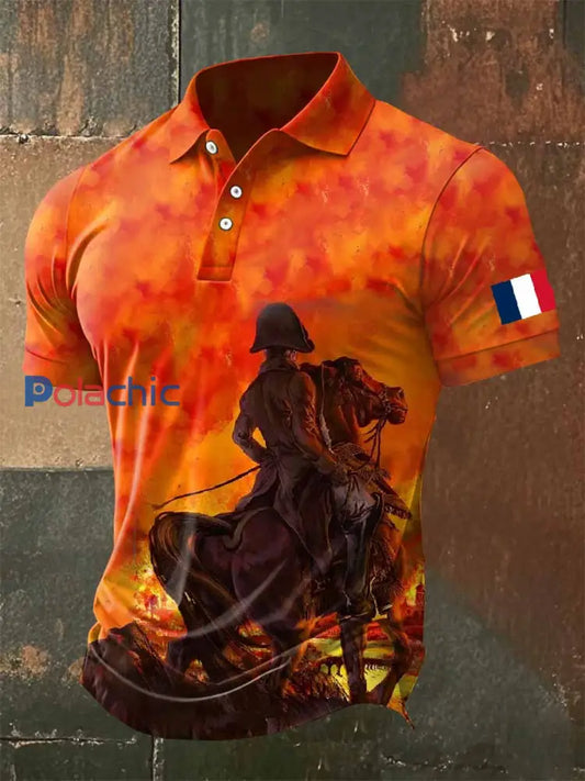 Polo Napoleon Vintage Pour Hommes comme image / S