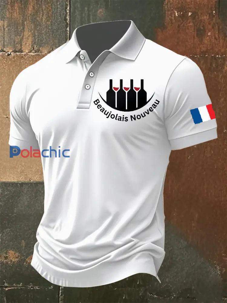 Polo Vintage Imprimé Homme comme image / M