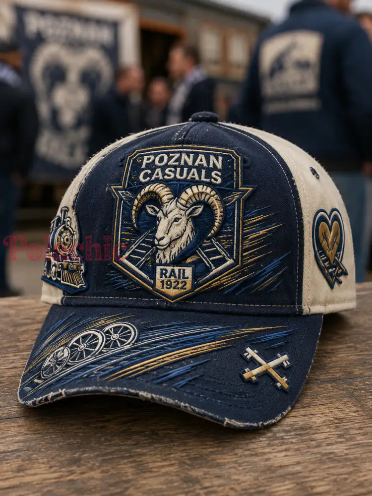 Polska Kolejorz kultura piłkarska czapka unisex - A / JEDEN