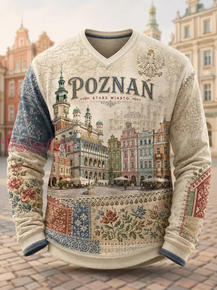 Polska koszulka męska z długim rękawem - A / S