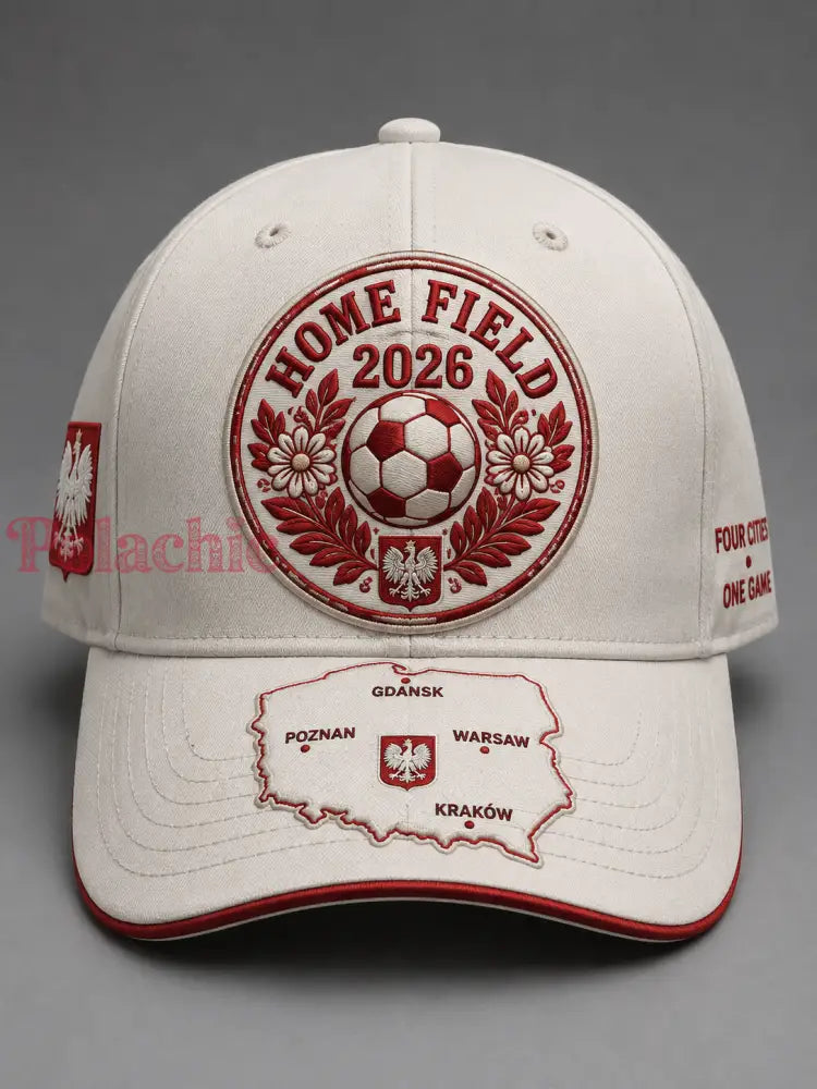 Polska piłkarska czapka unisex - A / JEDEN