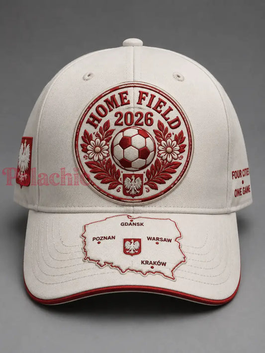 Polska piłkarska czapka unisex - A / JEDEN