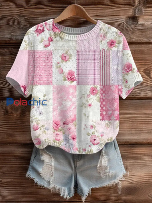 Pull Cozy Femme Rose Cancer Du Sein comme image / S