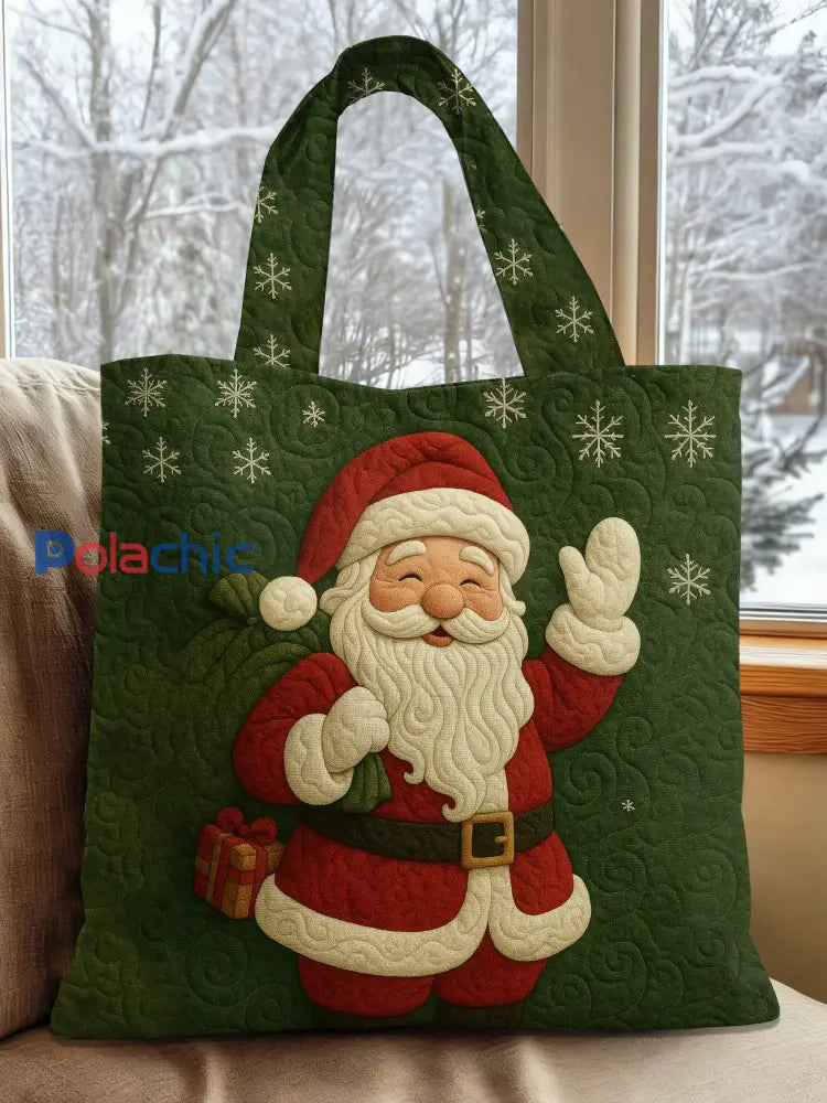 Sac à main imprimé de Noël vintage comme image / UN