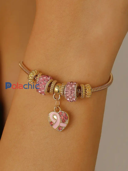 Sensibilisation au cancer du sein Accessoires ruban rose pour femmes