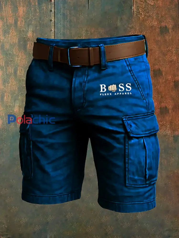 Short rétro bxss motif décontracté pour hommes A / S