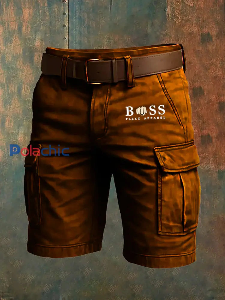 Short rétro bxss motif décontracté pour hommes C / S