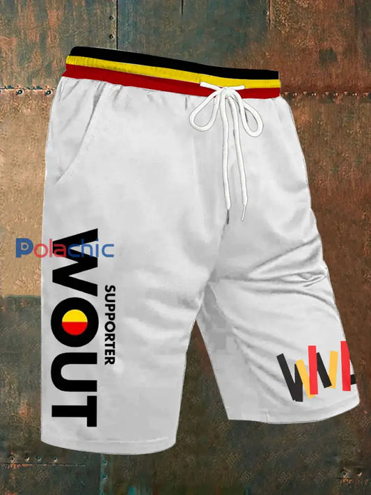 Short Supporter Wout Homme Blanc / S