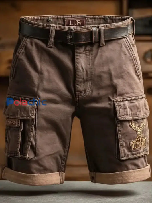 Short Western Elk Homme comme image / S
