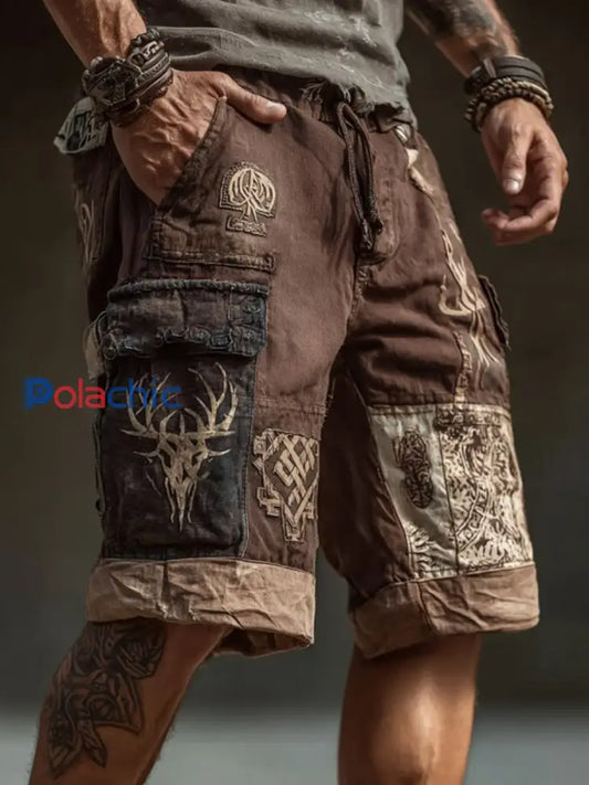 Short Western Elk Homme comme image / S