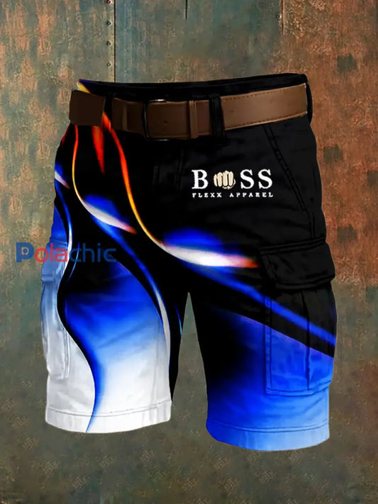 Shorts décontractés de style d’affaires de vacances vintage pour hommes A / S
