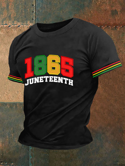 T-shirt ras du cou imprimé 1865 pour hommes