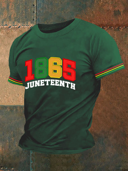 T-shirt ras du cou imprimé 1865 pour hommes