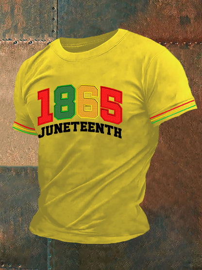 T-shirt ras du cou imprimé 1865 pour hommes