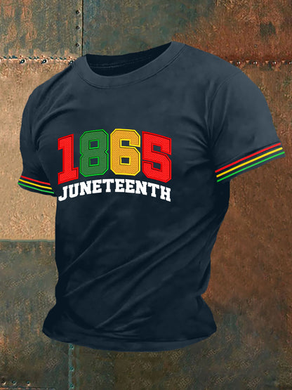 T-shirt ras du cou imprimé 1865 pour hommes