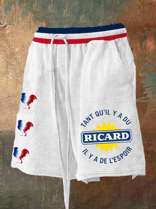 Herren-Tant Qu'il Y A Du Ricard Shorts