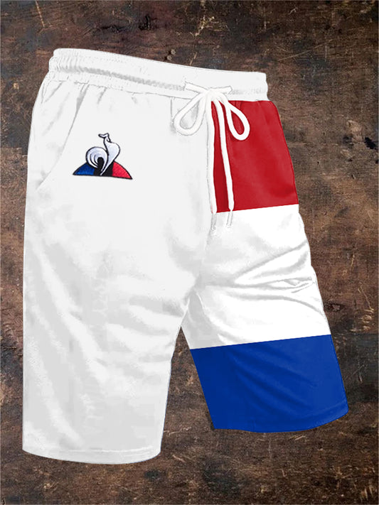 Short France Rugby Imprimé Homme