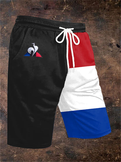 Short France Rugby Imprimé Homme
