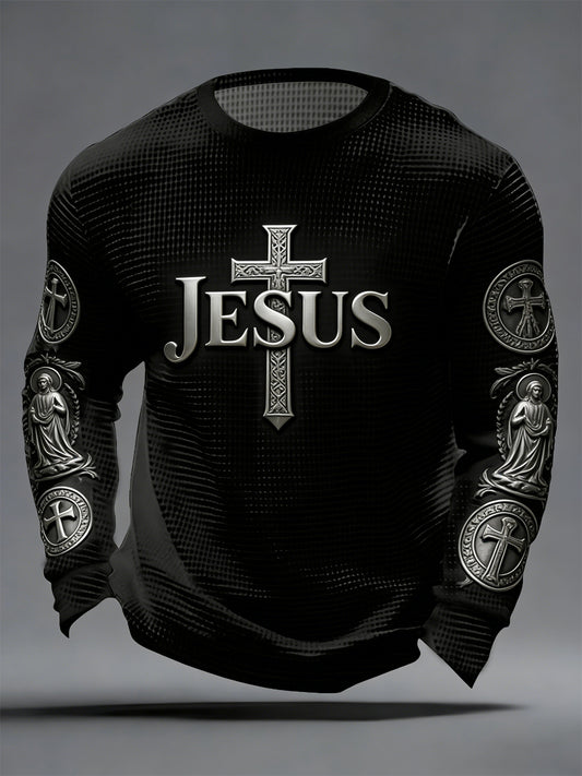 Haut Faith Waffle Homme