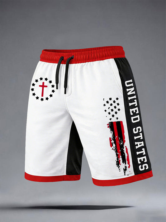 Short USA Christian Homme