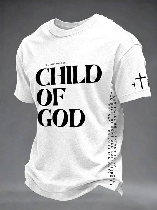 T-shirts 'Enfant de Dieu' pour hommes