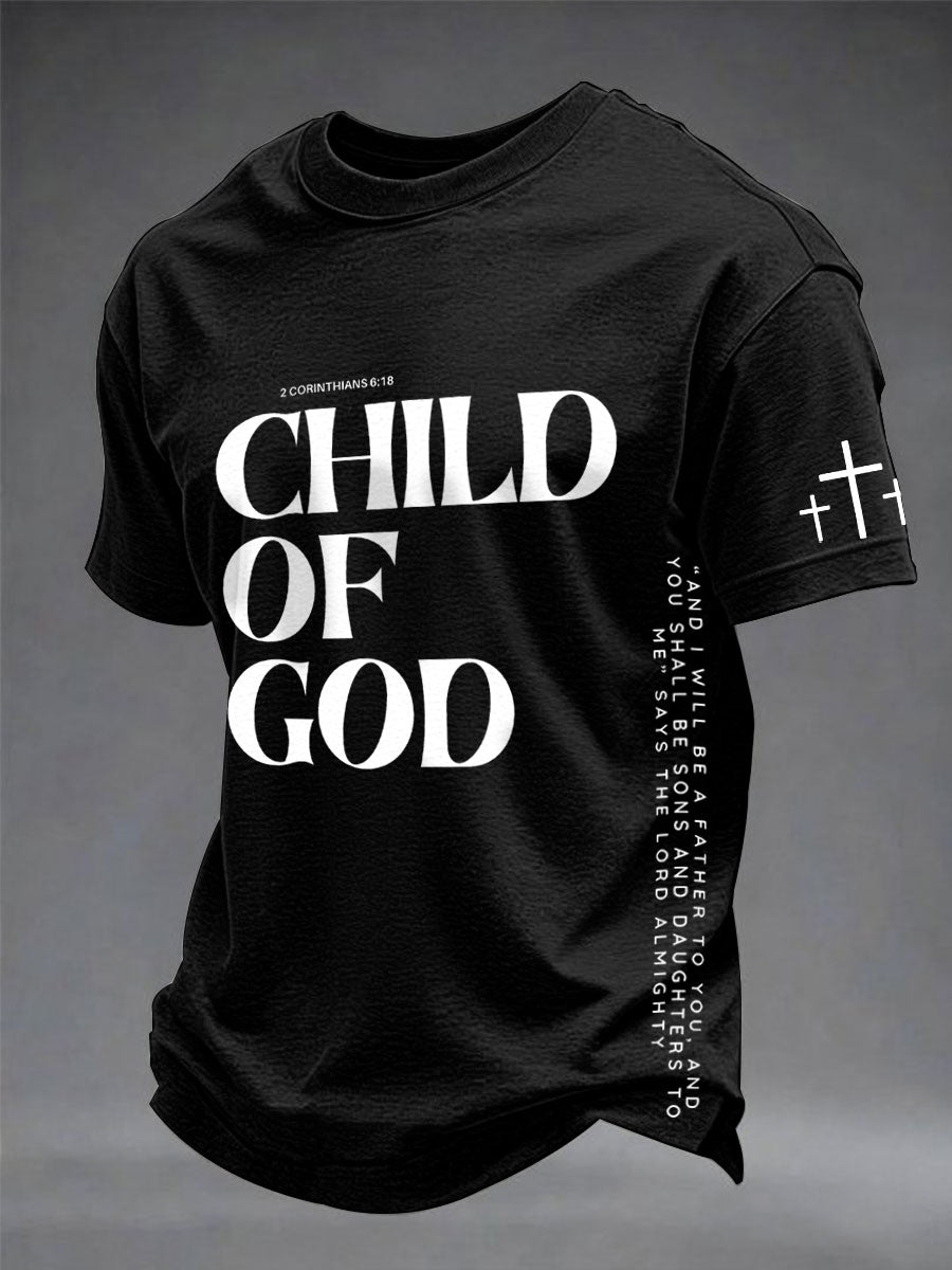 T-shirts 'Enfant de Dieu' pour hommes