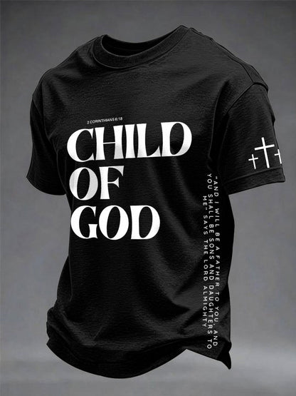 T-shirts 'Enfant de Dieu' pour hommes