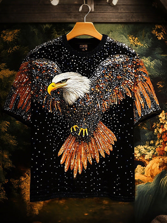 T-shirts de mouette de personnalité de la mode des hommes