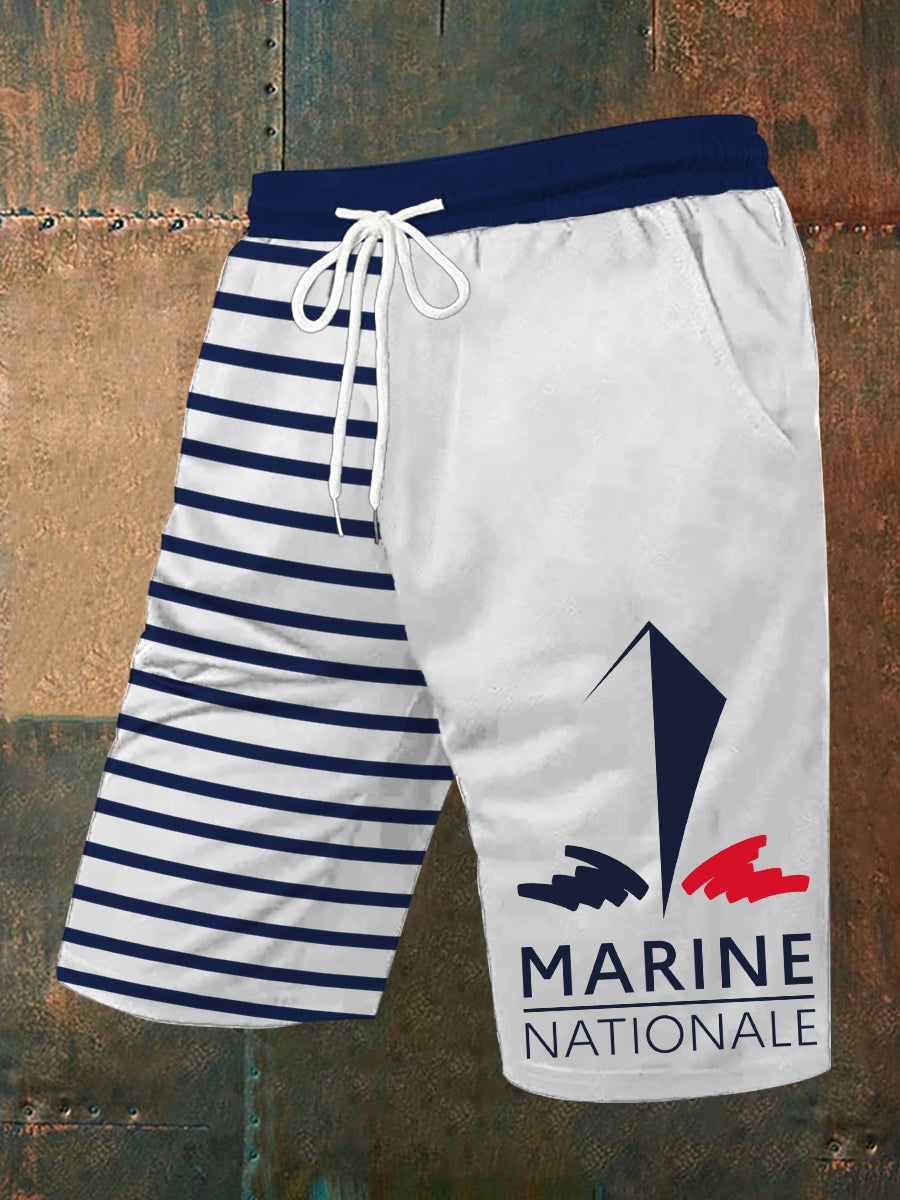 Shorts de la Marine nationale pour hommes