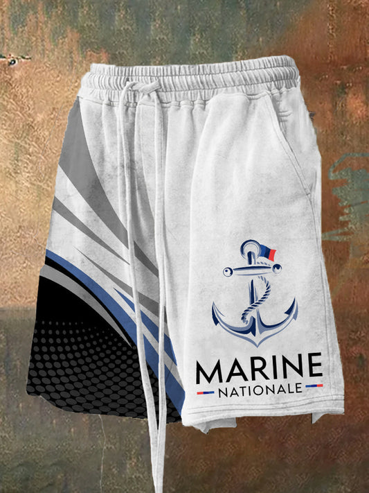 Short Marine Nationale Homme