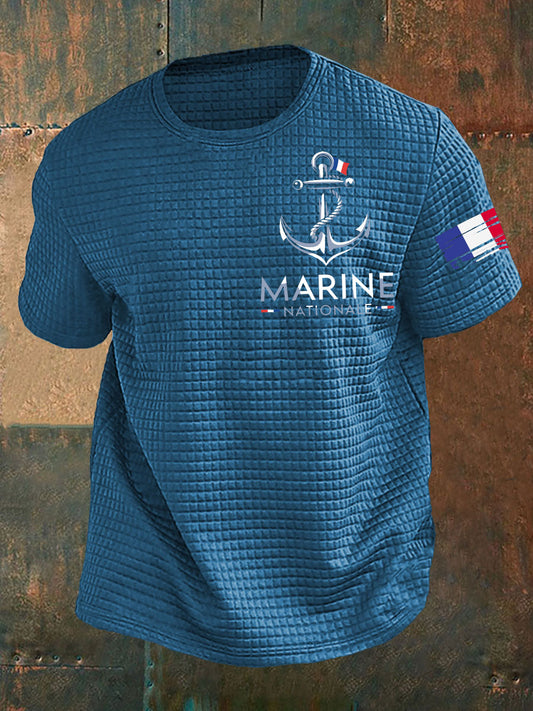 T-shirt à manches courtes Marine Nationale Homme