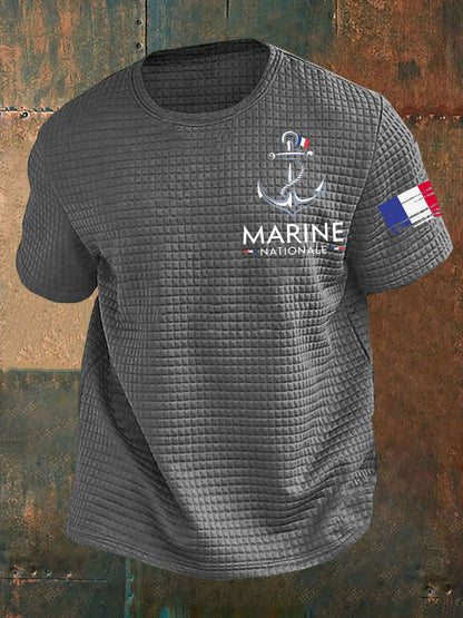 T-shirt à manches courtes Marine Nationale Homme