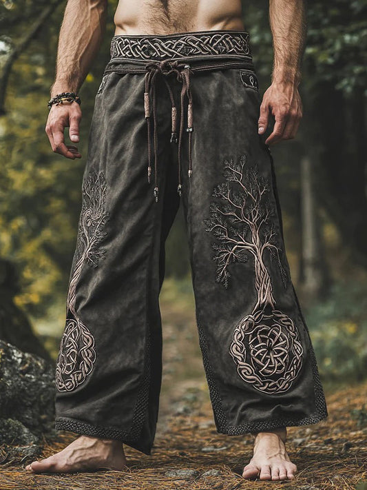 Pantalons vikings imprimés pour hommes